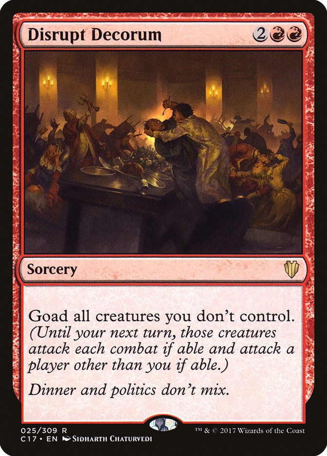 Disrupt Decorum (c17)