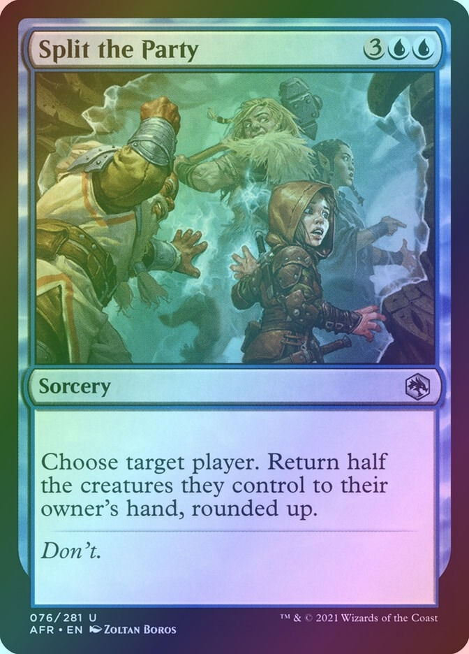 Split the Party (AFR) (76) / Foil