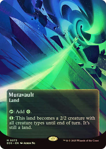 Mutavault (EOS) (73) / Borderless / Foil