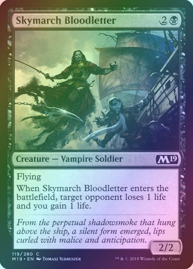 Skymarch Bloodletter (M19) (119) / Foil