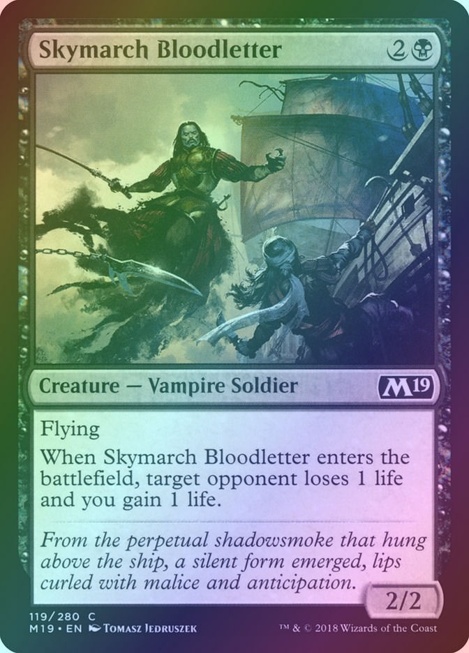 Skymarch Bloodletter (M19) (119) / Foil