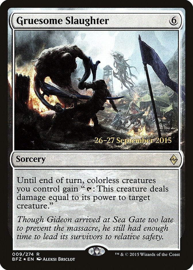 Gruesome Slaughter (PBFZ) (9s) / Foil