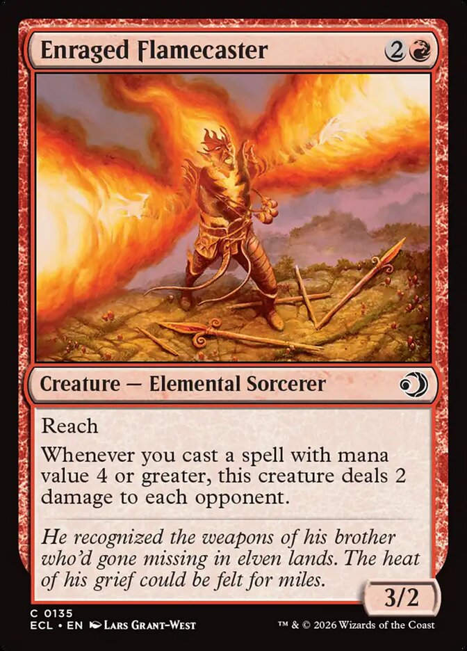 Enraged Flamecaster (ECL) (135)