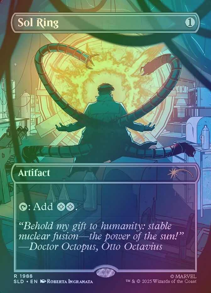 Sol Ring (SLD) (1988) / Borderless / Foil