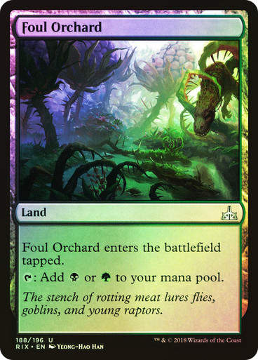 Foul Orchard (RIX) (188) / Foil