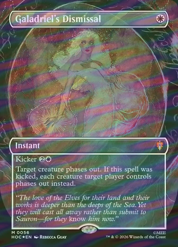 Galadriel's Dismissal (HOC) (56) / Surge Foil