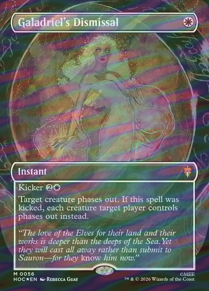 Galadriel's Dismissal (HOC) (56) / Surge Foil