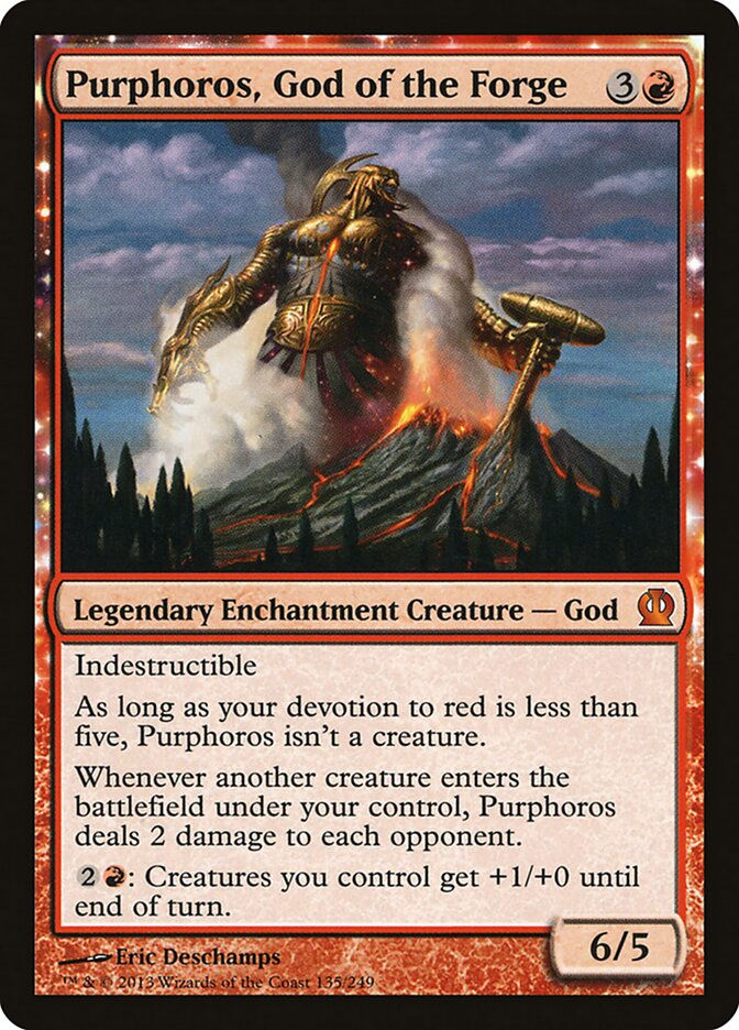 Purphoros, God of the Forge (THS) (135)