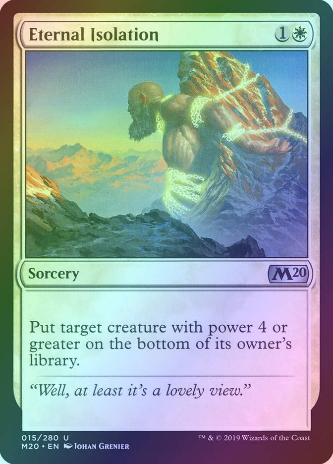 Eternal Isolation (M20) (15) / Foil