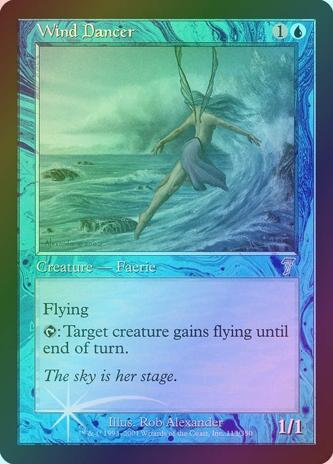Wind Dancer (7ED) (113★) / Foil