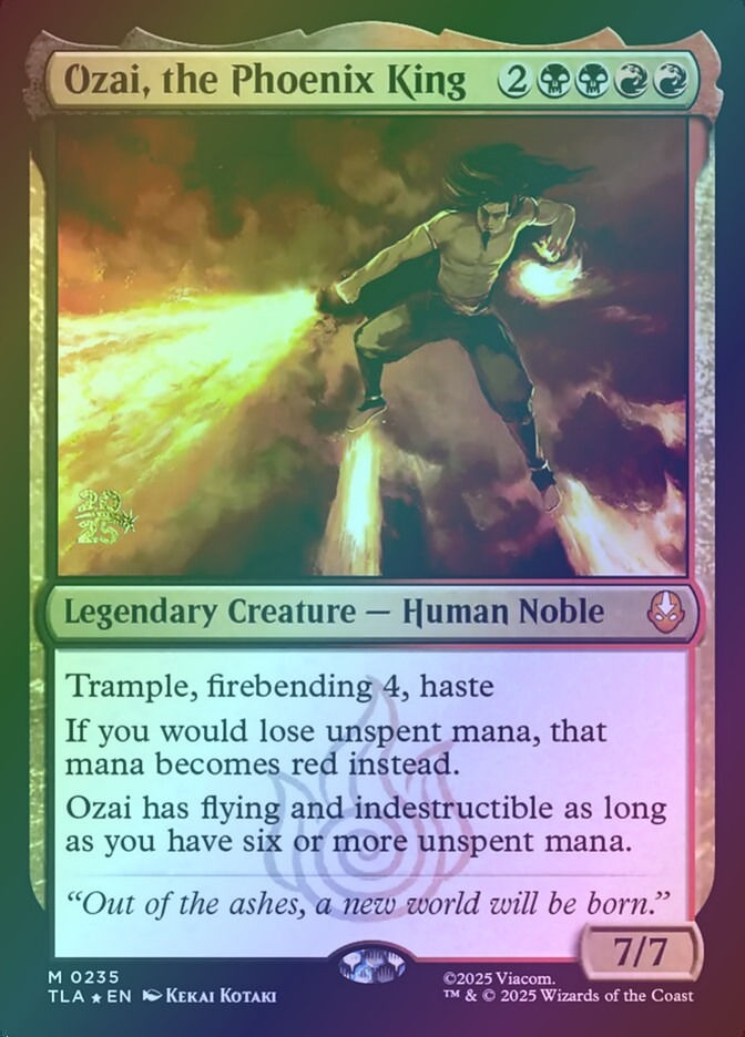 Ozai, the Phoenix King (PTLA) (235s) / Foil