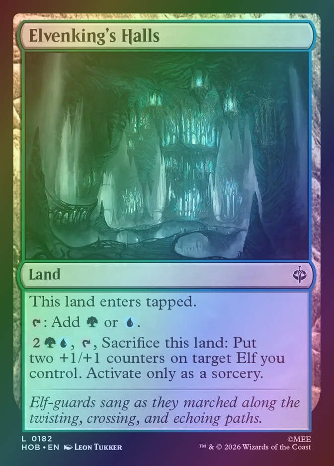 Elvenking's Halls (HOB) (182) / Foil