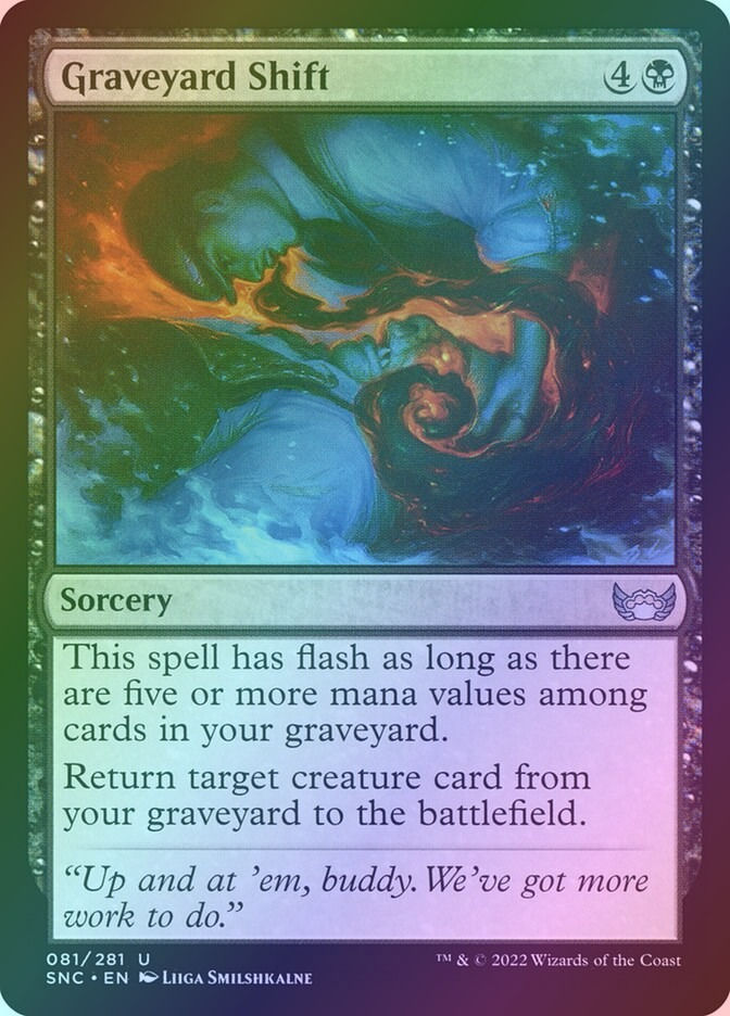 Graveyard Shift (SNC) (81) / Foil