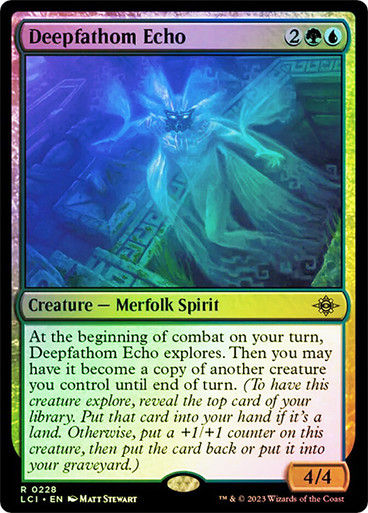 Deepfathom Echo (lci) / Foil