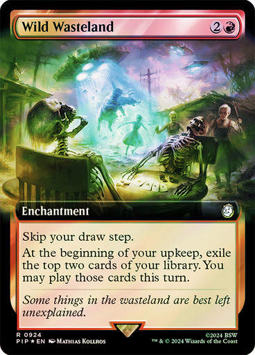 Wild Wasteland (pip) (924) / Extended Surge Foil
