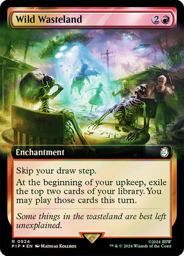 Wild Wasteland (pip) (924) / Extended Surge Foil