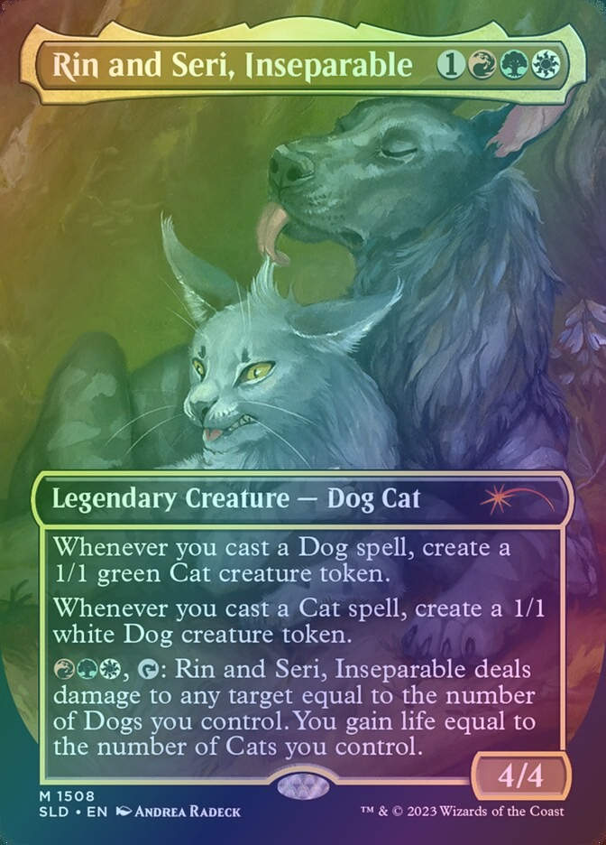 Rin and Seri, Inseparable (SLD) (1508) / Borderless / Foil