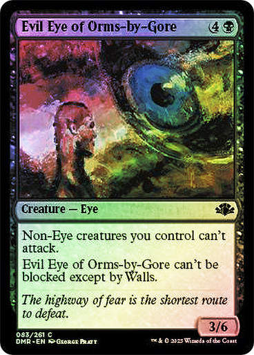 Evil Eye of Orms-by-Gore (DMR) / Foil