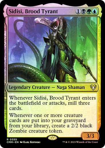 Sidisi, Brood Tyrant (cmm) / Foil