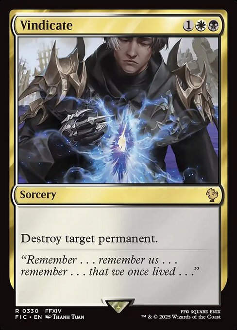 Vindicate (FIC) (330)