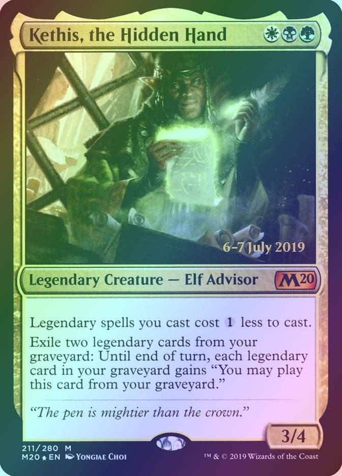 Kethis, the Hidden Hand (PM20) (211s) / Foil