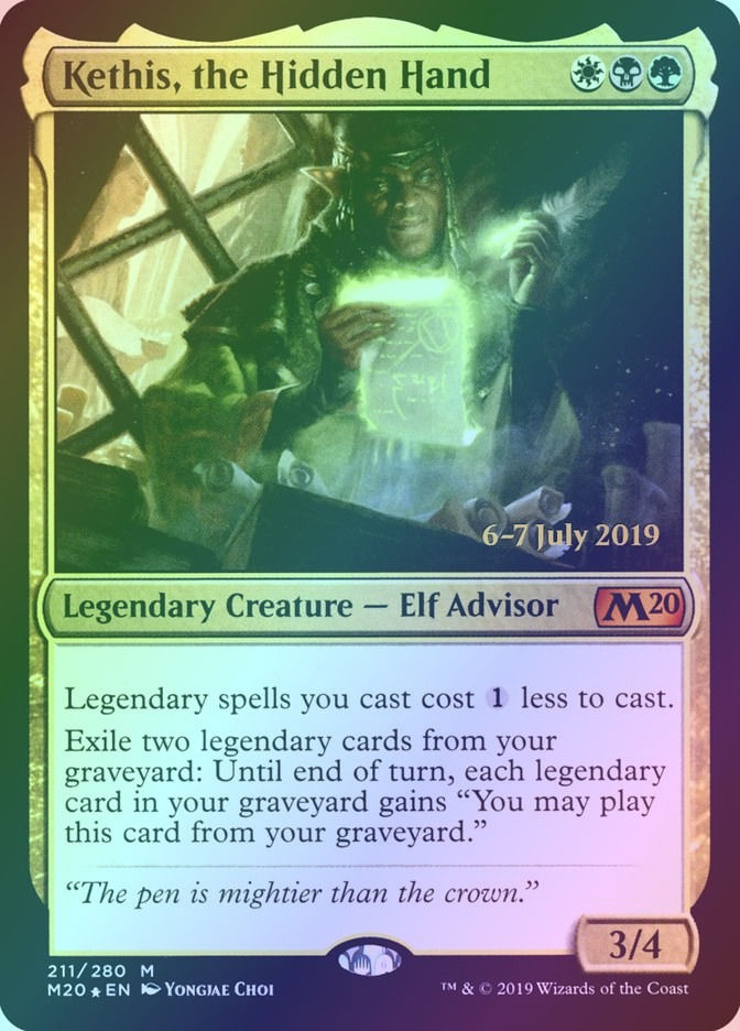 Kethis, the Hidden Hand (PM20) (211s) / Foil