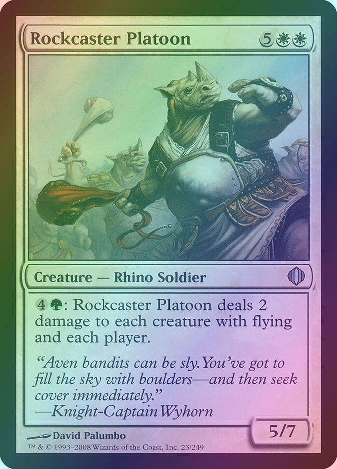 Rockcaster Platoon (ALA) (23) / Foil