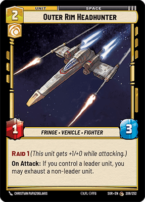 Outer Rim Headhunter (SOR_#208/252)