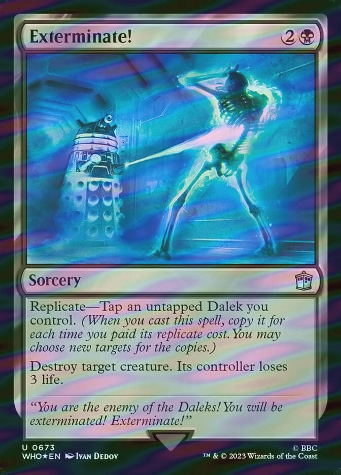 Exterminate! (WHO) (673) / Surge Foil