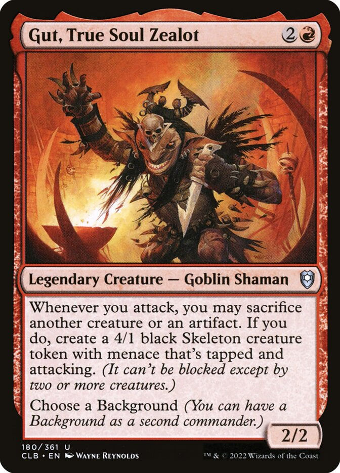 Gut, True Soul Zealot (CLB) (180)