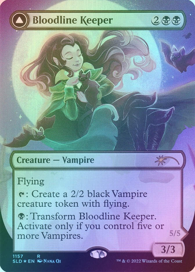 Bloodline Keeper // Lord of Lineage (SLD) (1157) / Borderless / Foil