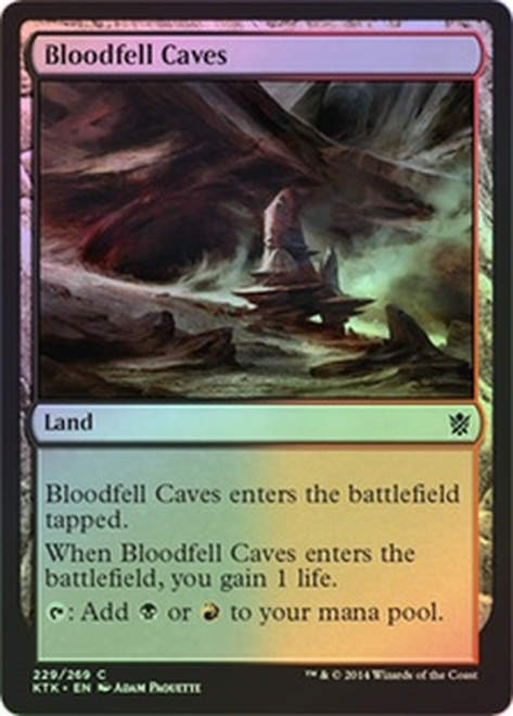 Bloodfell Caves (Khans) / Foil