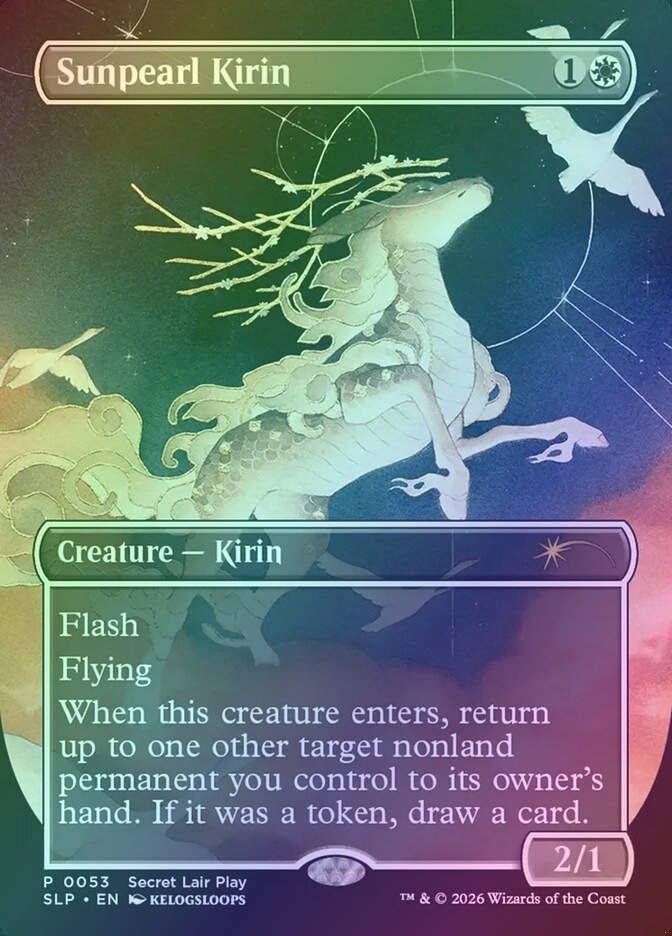 Sunpearl Kirin (SLP) (53) / Borderless / Foil
