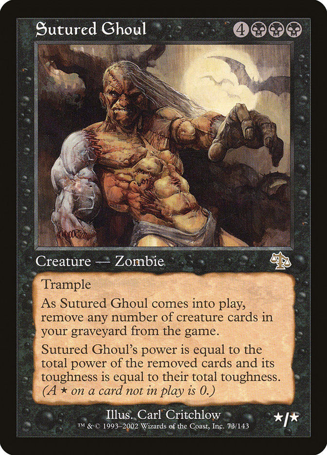 Sutured Ghoul (jud)