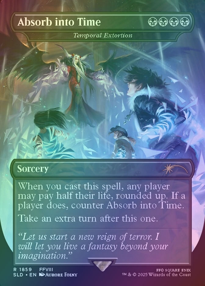 Temporal Extortion (SLD) (1859) / Borderless / Foil