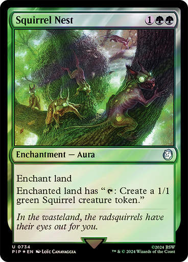 Squirrel Nest (pip) (734) / Surge Foil