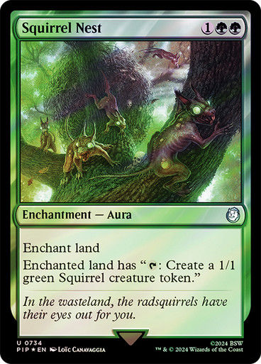Squirrel Nest (pip) (734) / Surge Foil
