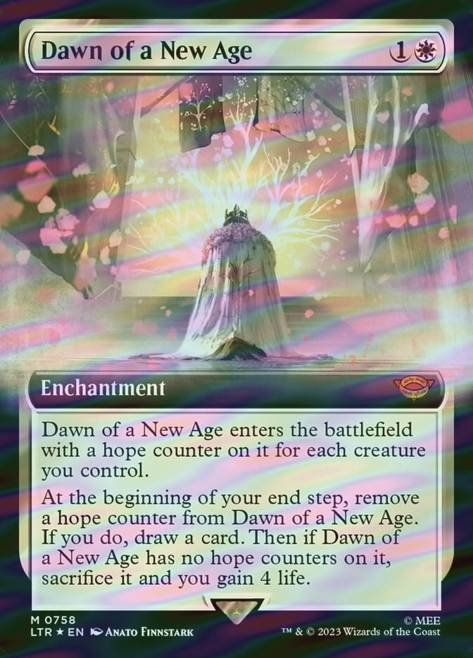 Dawn of a New Age (LTR) (758) / Extended Art / Surge Foil