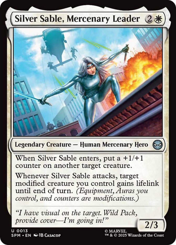 Silver Sable, Mercenary Leader (SPM) (13)