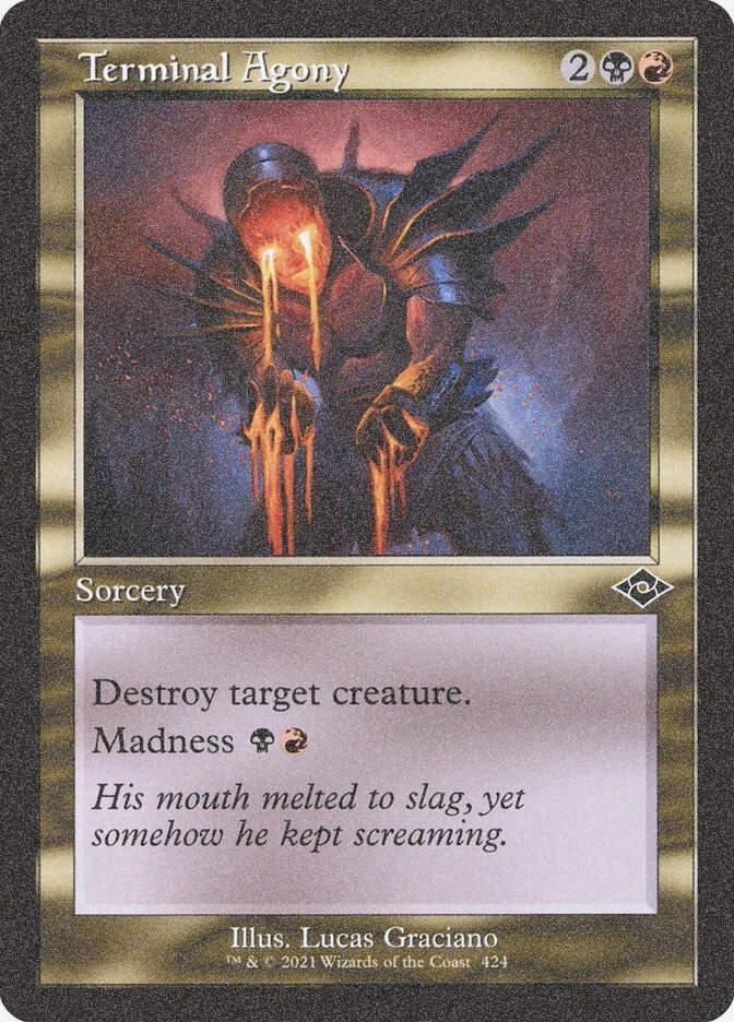 Terminal Agony (MH2) (424) / Foil Etched