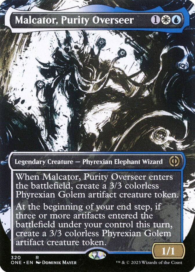 Malcator, Purity Overseer (ONE) (320) / Borderless / Showcase
