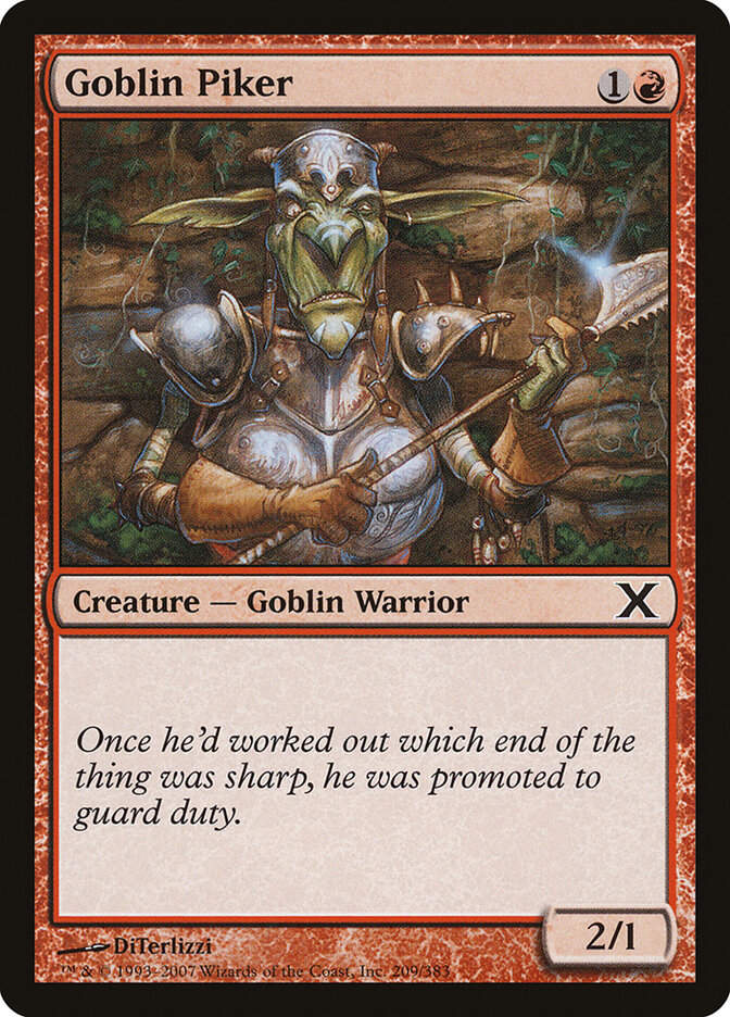 Goblin Piker (10E) (209)