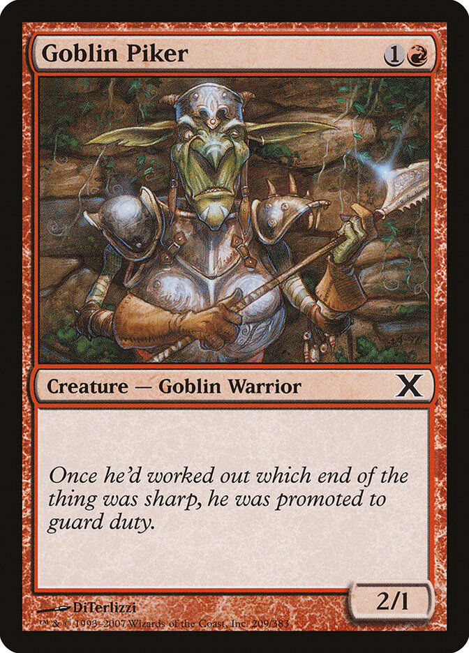 Goblin Piker (10E) (209)