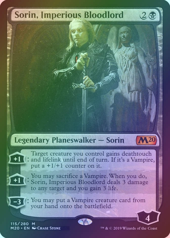 Sorin, Imperious Bloodlord (M20) (115) / Foil