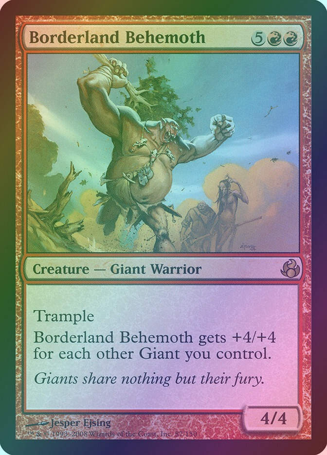 Borderland Behemoth (MOR) (87) / Foil