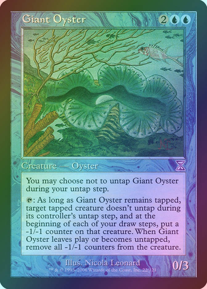 Giant Oyster (TSB) (22) / Foil