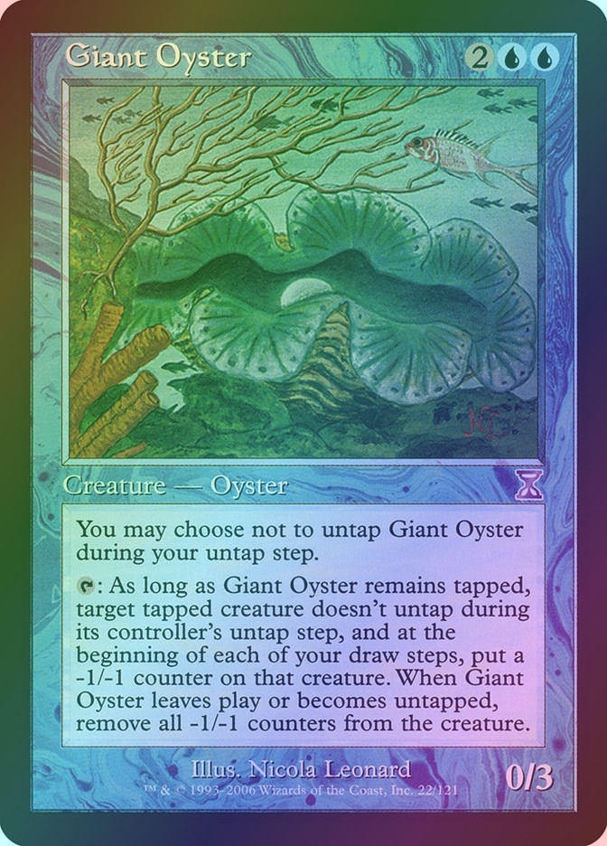 Giant Oyster (TSB) (22) / Foil