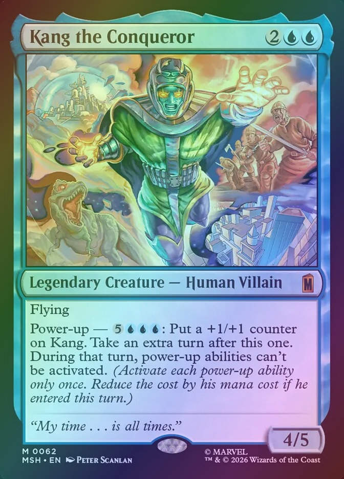 Kang the Conqueror (MSH) (62) / Foil