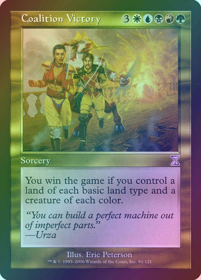 Coalition Victory (TSB) (91) / Foil