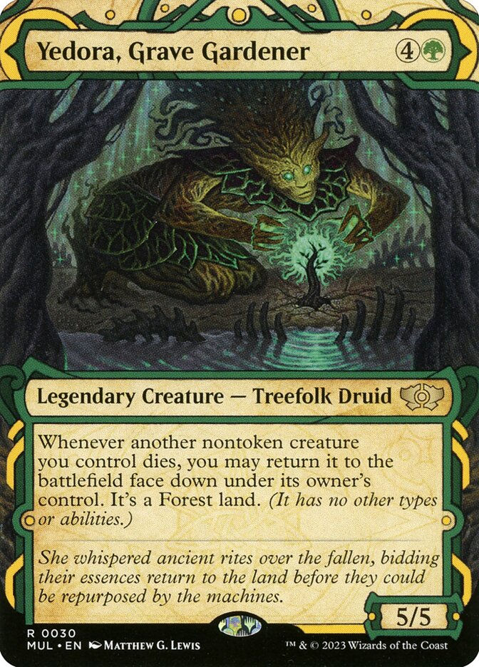 Yedora, Grave Gardener (MUL) (30) / Borderless / Showcase